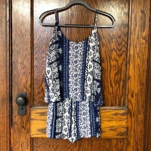 Patterned Romper